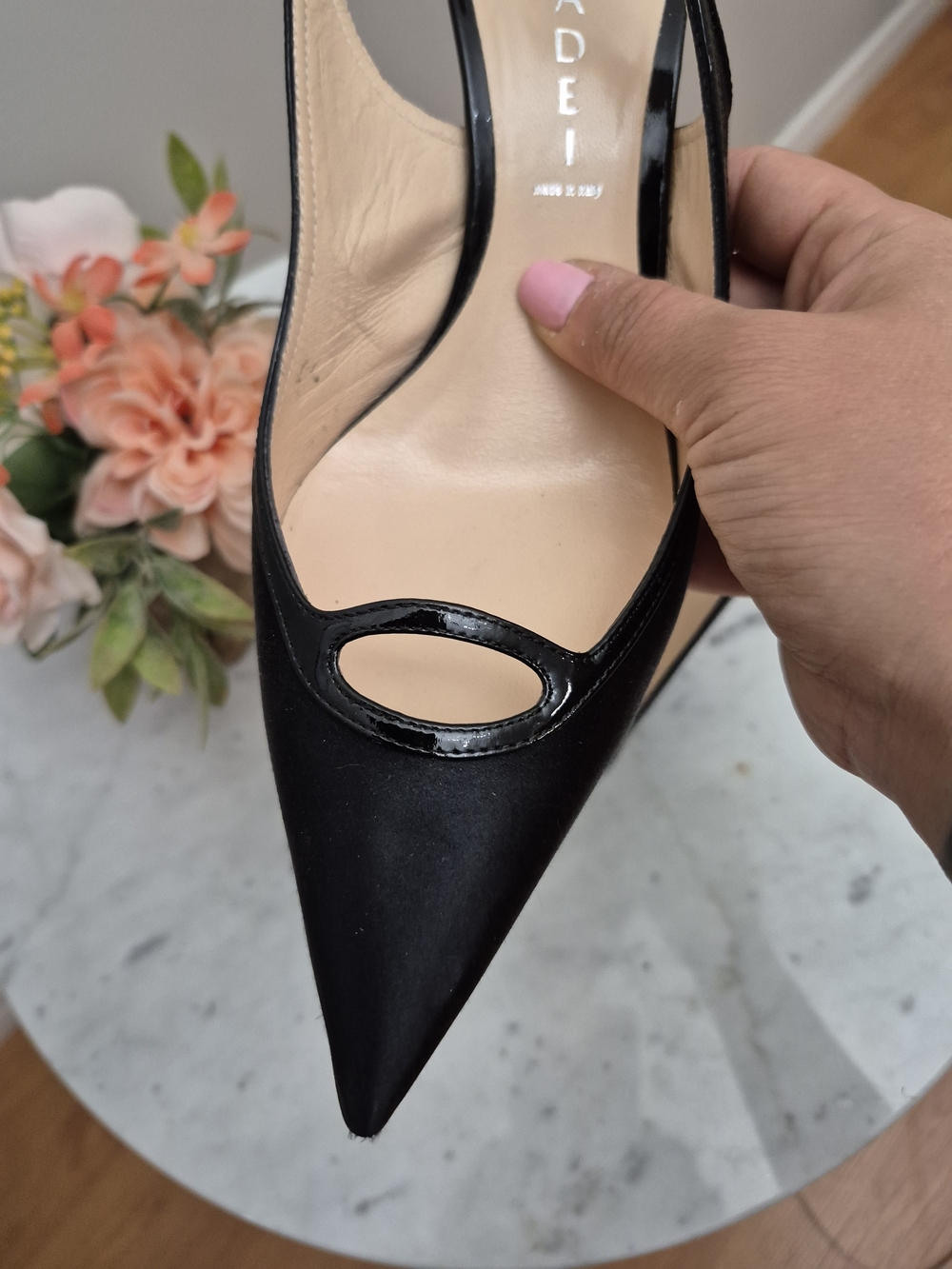 CASADEI Slingback Pointed-Toe Heels - Picture 7 of 8